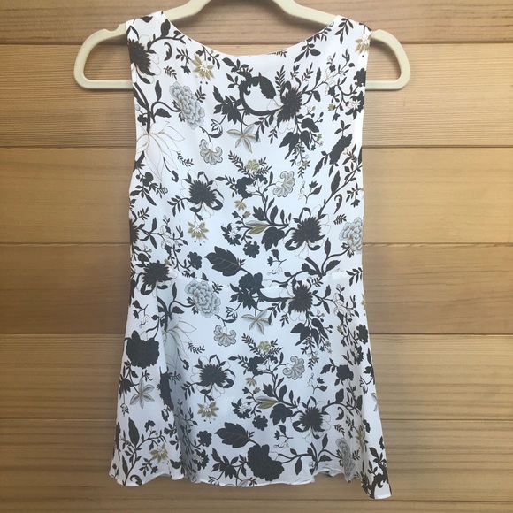 NWOT A.L.C. Floral Silk Tank Blouse Size 2 - Picture 2 of 7